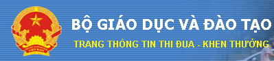 Trang thi đua khen thưởng